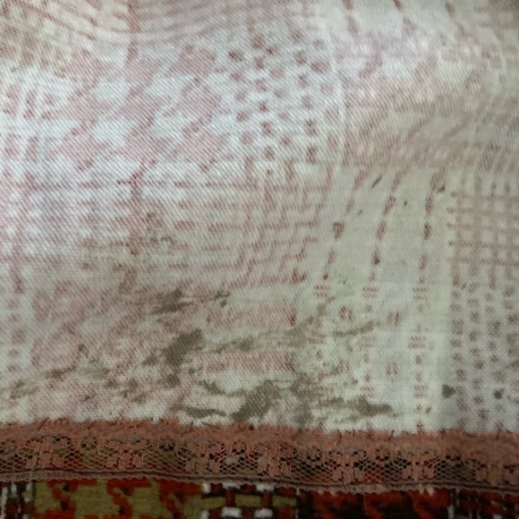 💜 Host Pick Vintage 70s Patchwork Maxi Skirt Size M - Picture 8 of 10